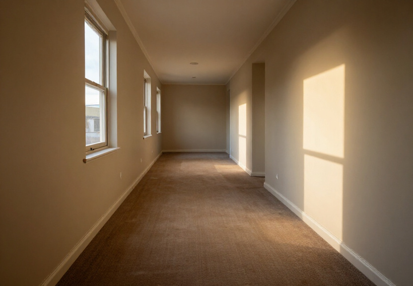 Clean, treated wall with no visible mould after prevention treatment